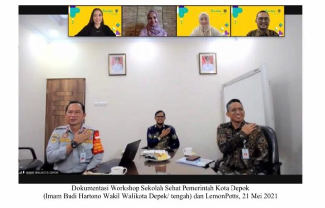 
					Pemkot Depok Bersama LemonPotts Selenggarakan Workshop Sekolah Sehat di Masa Pandemi