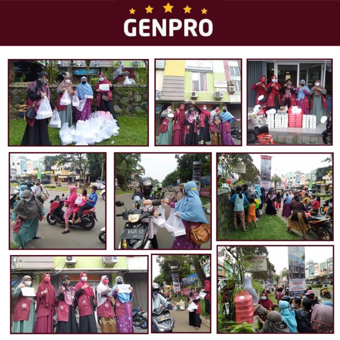
					Ramadhan, Genpro Depok Chapter Berbagi Nasi Kotak dan Ta’jil  Untuk Warga Berbuka Puasa