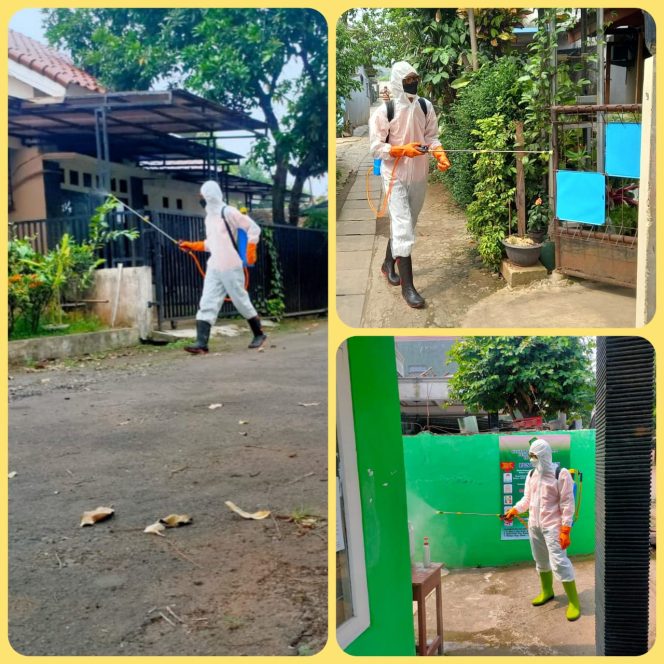
					Cegah Covid, IBH Center Bersama warga RT.06/RW.01 Kelurahan Limo Lakukan Penyemprotan Disinfektan