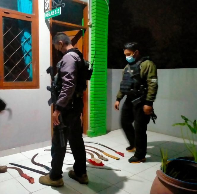 
					Gagalkan Aksi Tawuran Dua Gengster, Tim Jaguar Amankan Delapan Orang Pelaku