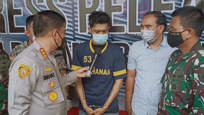 
					Sigap, Polres Metro Depok Berhasil Menangkap Pelaku Pembunuhan Anggota TNI AD