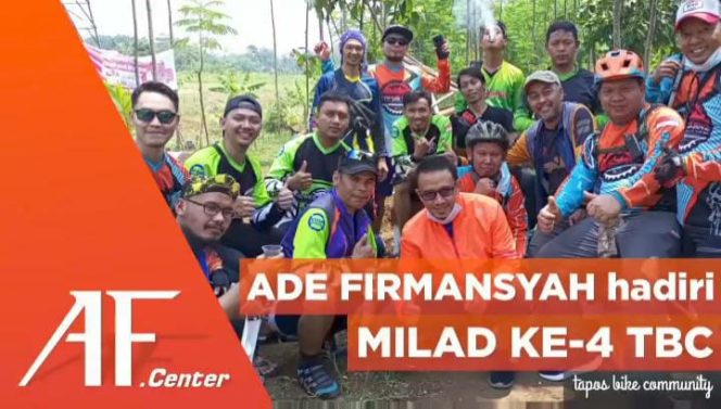 
					Komunitas Gowes TBC Milad ke-4, Aleg PKS Depok Ade Firmansyah Terus Beri Dukungan Kegiatan Positif TBC