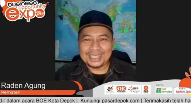 
					Hari kedua BOE PKS Depok, Coach Genpro Raden Agung Sampaikan Mindset Pebisnis Kepada Peserta