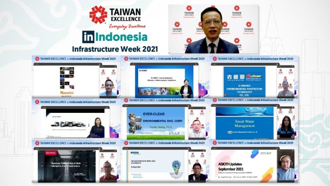 
					Produk Berkualitas Taiwan Hadir di Indonesia Infrastructure Week 2021