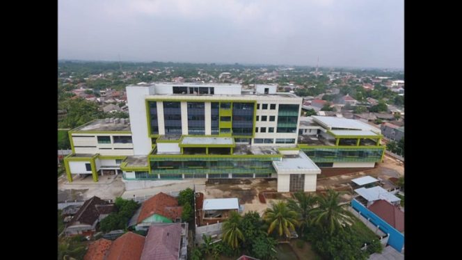 
					Gedung RSUD Wilayah Timur yang berlokasi di Kelurahan Cimpaeun, Kecamatan Tapos. (Foto: istimewa).