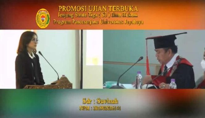 
					Suvinah Notaris Muda Berhasil Raih Doktor Ilmu Hukum Dengan Predikat Cumlaude