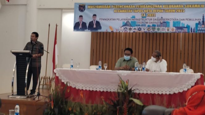 
					Musrenbang Kelurahan Sukamaju Baru, Anggota Dewan PKS Kota Depok Sampaikan Alokasi Anggaran 2.5 Miliar Rupiah Per Kelurahan