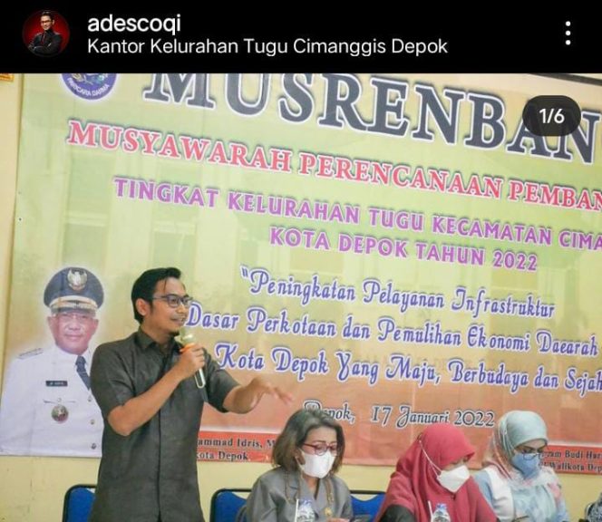 
					Aleg PKS Depok Ade Supriyatna Hadiri Musrenbang Kelurahan Tugu