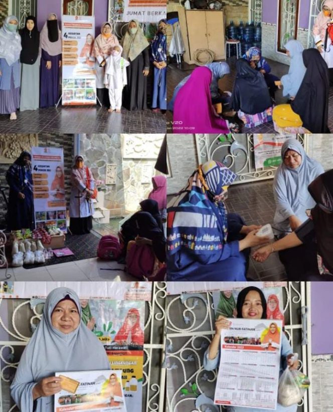 
					Perempuan PKS Bojongsari Gelar Jumat Berkah di Dua Lokasi Berbeda, Cek Kesehatan dan Pembagian Sembako