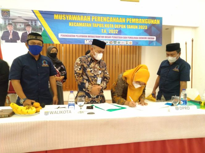 
					Musrenbang Kecamatan Tapos, Sekda: Sarpras Pendidikan Bisa Diusulkan