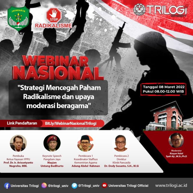 
					Universitas Trilogi Tangkal Paham Radikalisme Dengan Nilai Pancasila