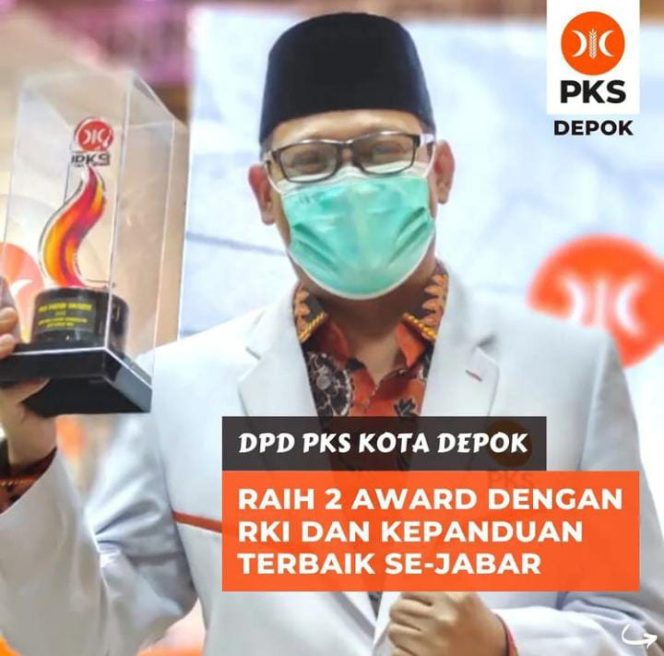 
					DPD PKS Depok Raih 2 Award Dalam RAKERWIL PKS Jabar