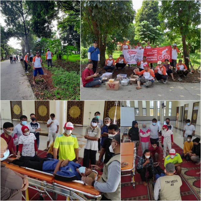 
					<strong>Kiprah Komunitas Gowes Ceria PKS Depok, Kerja Bhakti serta membangun Kesatuan Hati dan kewaspadaan Bersama menjaga NKRI</strong>