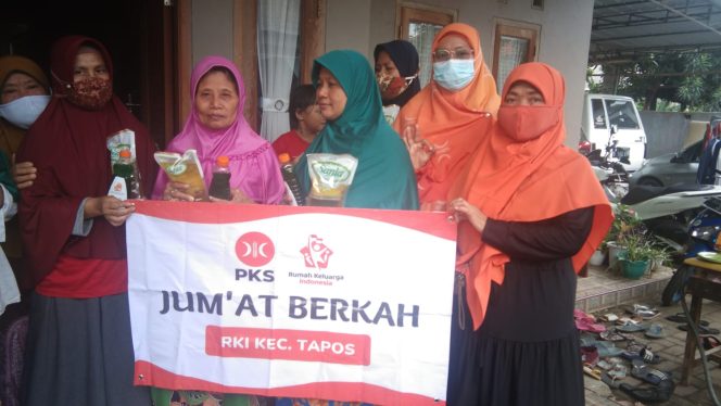 
					Rutin Adakan Kegiatan Sosial Jumat Berkah, PKS Jatijajar Terus Berkhidmat Melayani Masyarakat