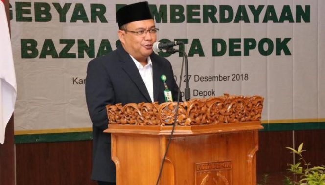 
					Ketua Baznas Kota Depok, Encep Hidayat. (Foto: Diskominfo).