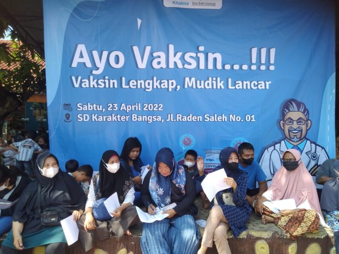 
					Kita Bisa Bersama Yayaan Pena Bakti Adakan Vaksin Berhadiah Beras
