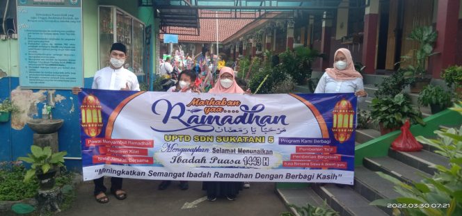 
					Diikuti Ratusan Siswa, SDN Sukatani 5 Adakan Pawai Ramadhan Dengan Semangat Berbagi Kasih Sayang Kepada Masyarakat Sekitar