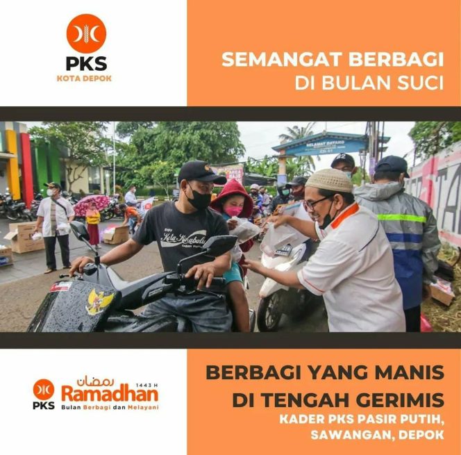 
					Semangat Berbagi, DPRa PKS Pasir Putih Gelar Takjil On The Road