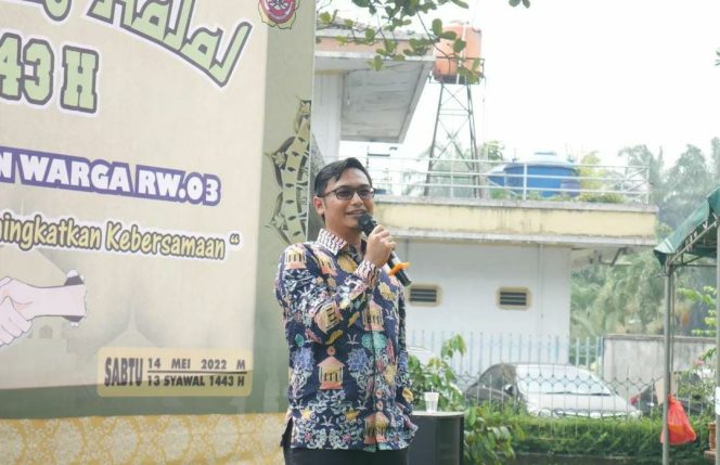 
					Anggota DPRD Depok FPKS Ade Supriyatna Hadiri Halal Bihalal Warga RW 03 Harjamukti