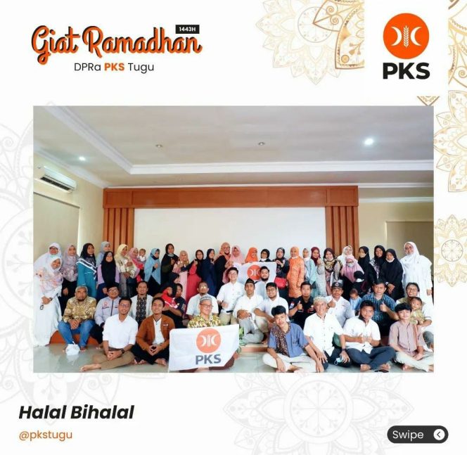 
					DPRa PKS Tugu Gelar Halalbihalal “Silahturahim Dicapai, Semangat Dakwah Tergapai”