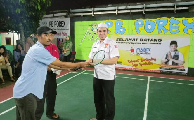 
					Porex Badminton Championship 2022, resmi dbuka oleh Anggota DPRD Depok FPKS Habib Syarif Gasim