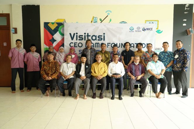 
					NAMA Foundation Dan NICE Indonesia Visitasi Ke SMPIT Nurul Fikri