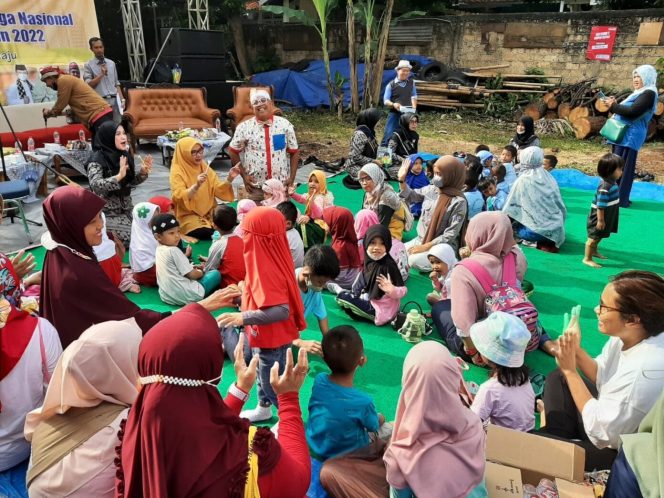 
					Forum Anak Pondok Cina Launching Logo Baru, Gandeng 50 Anak TK dan PAUD