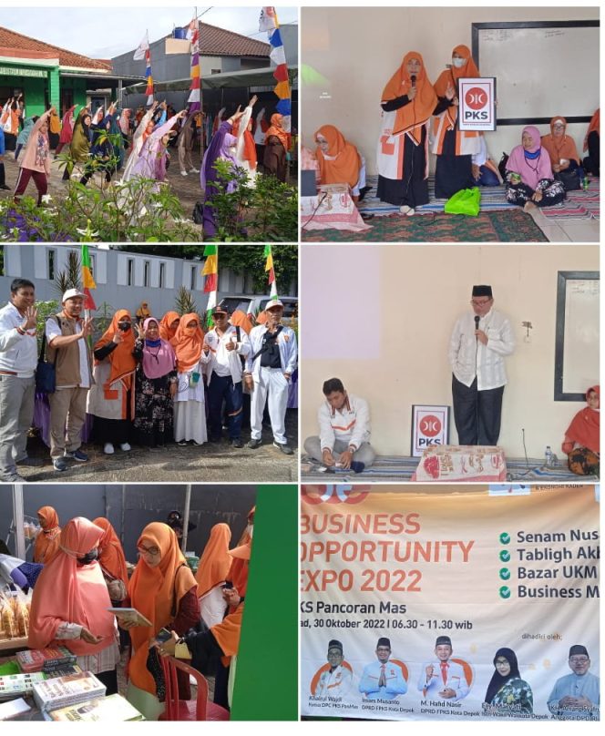 
					<em>Event BOE SPJE DPC PKS Pancoran Mas Sukses Digelar, Pelaku Bazar UKM : Kalau bisa Acara ini diadakan Sebulan Sekali</em>