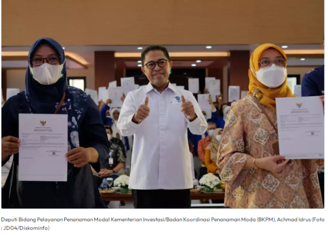 
					300 Pelaku Usaha di Depok Terima Nomor Izin Berusaha