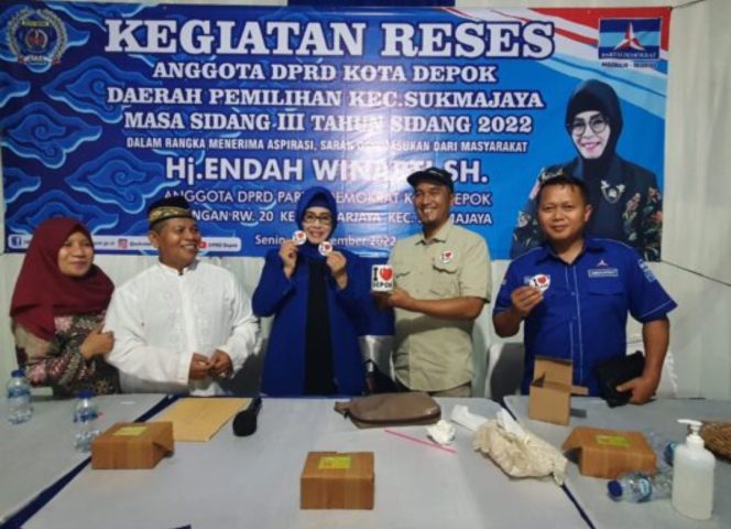 
					Posyandu dan Infrastruktur Jadi Bahasan Reses Endah Winarti di Sukmajaya