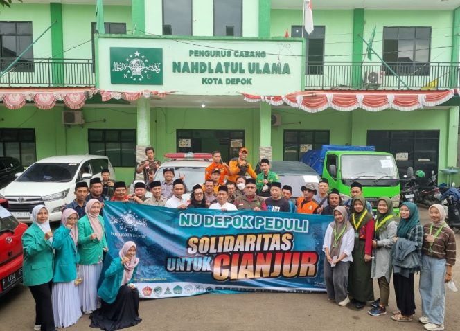
					NU Depok Peduli Salurkan Bantuan Ke Korban Gempa Bumi Cianjur