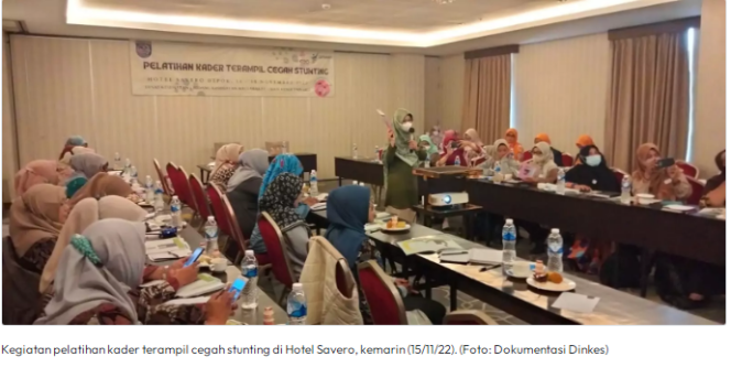 
					32 Kader Terampil Dapat Pelatihan Pencegahan Stunting dari Dinkes