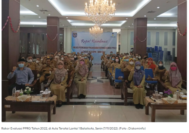 
					Tingkatkan PPRG di Perangkat Daerah, Komitmen Pemkot Depok Wujudkan Kesetaraan Gender