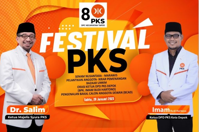 
					<em>Konsolidasi dan Pengenalan Bakal Calon Anggota Dewan, DPC PKS Kecamatan Tapos Akan Gelar Festival PKS</em>