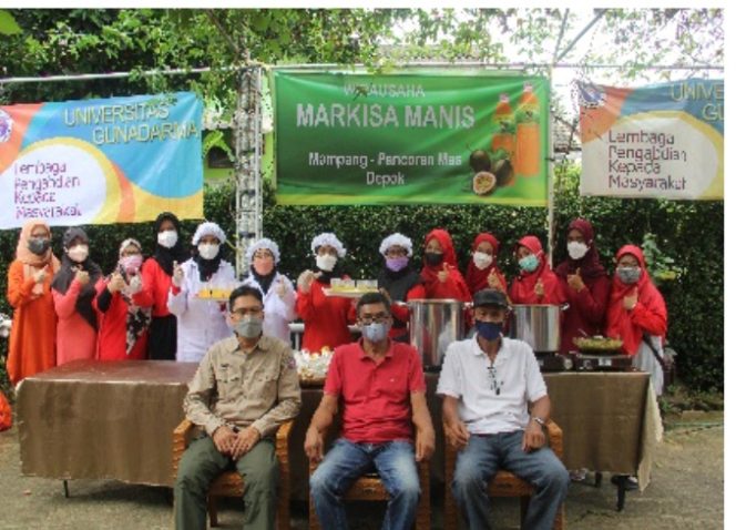 
					Adbimas Dosen, Merencanakan Keuntungan dan Jumlah Produksi minuman Sari buah Markisa di Mampang, Depok