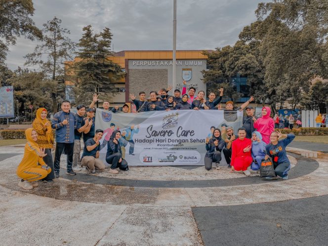 
					ASN Pemkot Depok Bersama Savero Senam Bersama