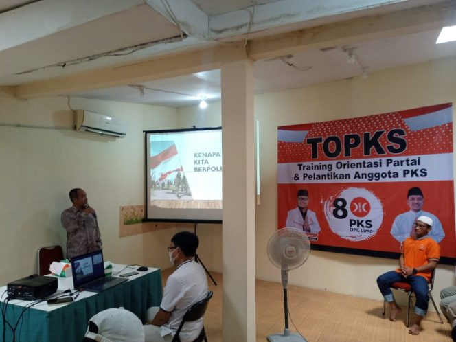 
					Anggota PKS Kecamatan Limo Depok Antusias Ikuti TOP