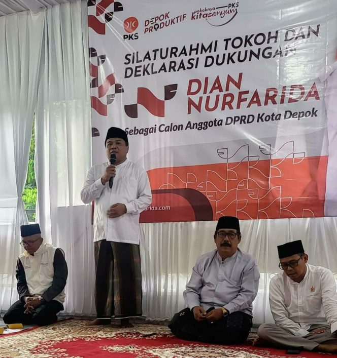
					Khairulloh Ahyari Dukung Dian Nurfarida Maju Sebagai Calon Anggota DPRD Depok FPKS Dapil Pancoran Mas