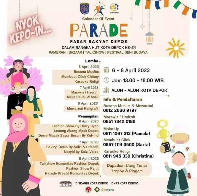 
					Pemkot Gelar Pasar Rakyat Depok di Alun-alun Mulai Tanggal 6-8 April