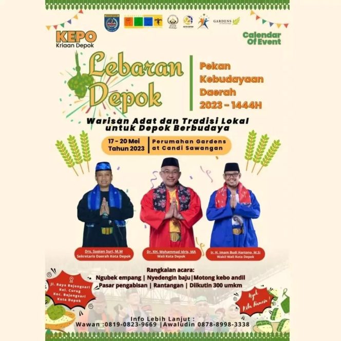 
					Catat Tanggalnya! Pemkot Gelar Pesta Rakyat Lebaran Depok di Bojongsari