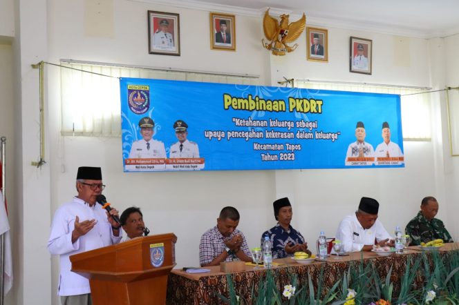 
					Cegah Kekerasan Dalam Rumah Tangga, Kecamatan Tapos Gelar Pembinaan PKDRT