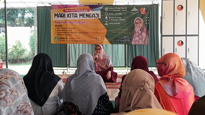 
					Hadiri Kajian “Muslimah Inilah Surgamu”, Iin Nur Fatinah Ingatkan Selalu Semangat Beribadah