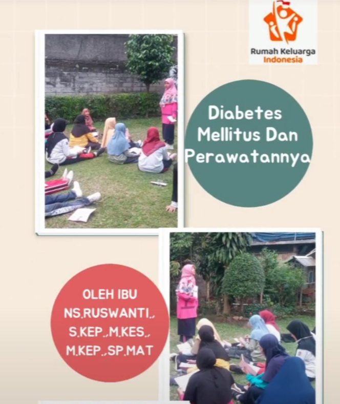 
					Laksanakan Program Pembinaan Keluarga, RKI PKS Tugu Gelar Penyuluhan Kesehatan Diabetes Mellitus di RW 09 