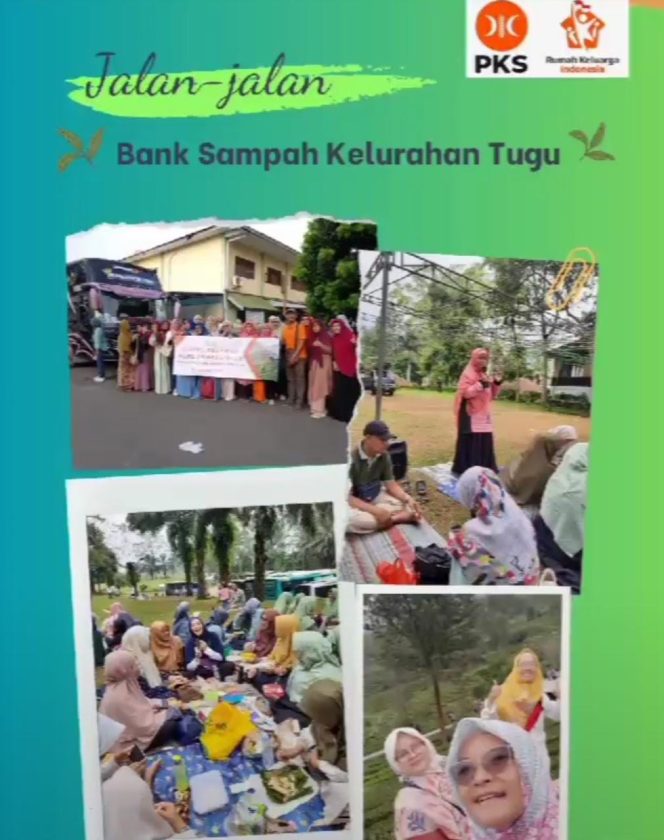 
					Peduli Pejuang Lingkungan, RKI PKS Tugu Bersama Relawan Bank Sampah Setempat Rihlah ke Bogor