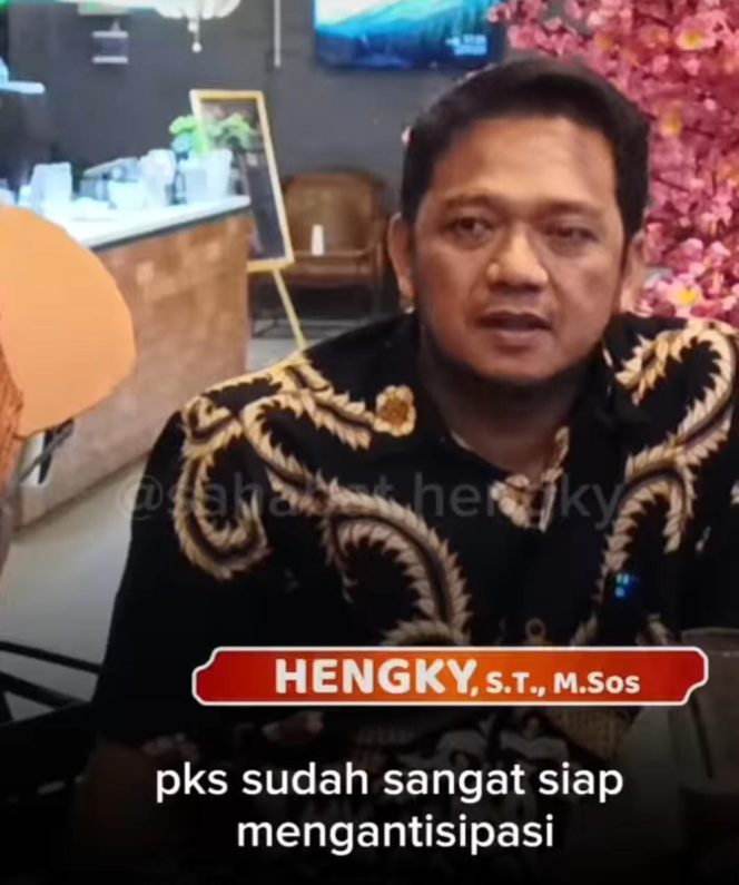 
					Hengky ketika ditanyai megenai kesiapan PKS menghadapi Kaesang sebagai calon Wali Kota Depok