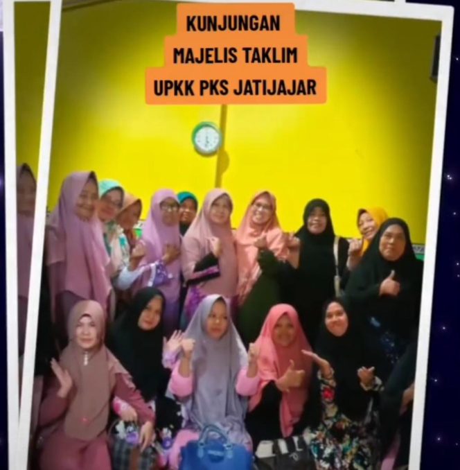 
					Kunjungan UPKK PKS Jatijajar ke Majelis Taklim