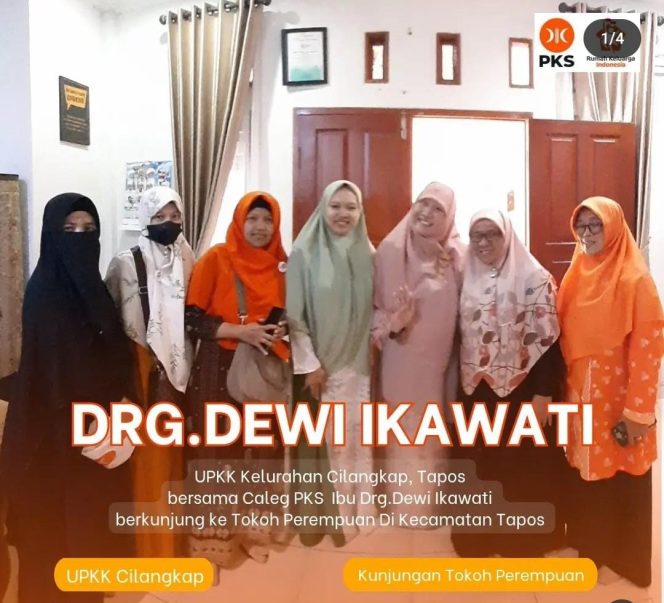
					Calon Anggota Legislatif PKS Drg. Dewi Ikawati Kunjungi Tokoh Perempuan Tapos