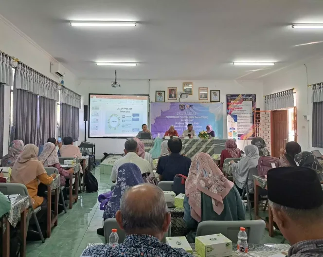 
					Sosialisasi PPDB Tahun Ajaran 2023/2024 di SMPN 3 Depok oleh Disdik Kota Depok, Jumat (23/06/23).