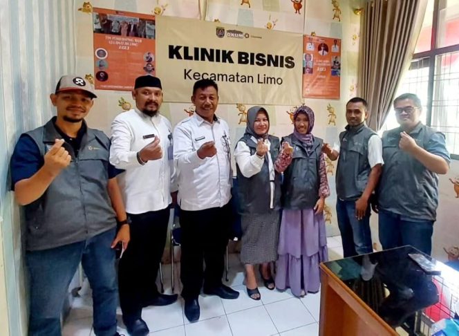 
					Launching Klinik Bisnis : Para Pendamping Siap Untuk Mengoptimalkan Potensi UMKM di Kecamatan Limo