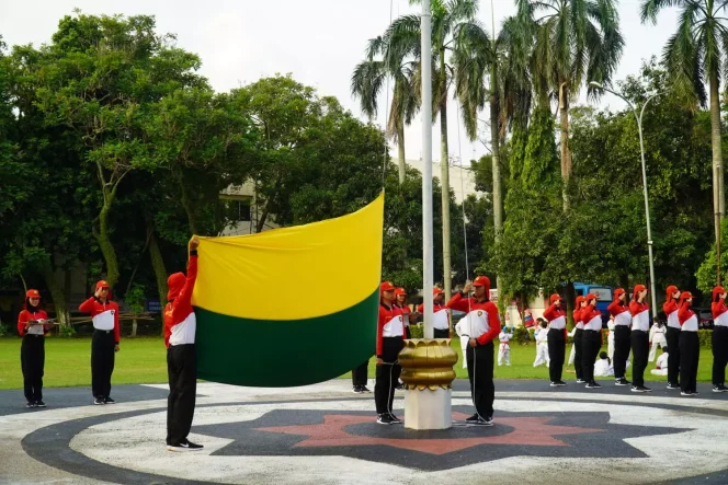 
					Capaska Kota Depok berlatih di Lapangan Balai Kota Depok. (Foto : Istimewa).